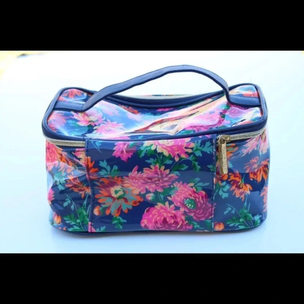 Isaac Mizrahi cosmetic bag